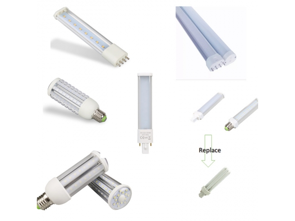 Luz de enchufe de tubo LED G23 para reemplazar la luz CFL