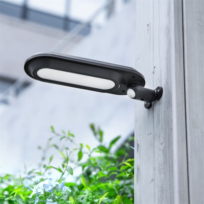 Cuerpo de la lámpara ajustable 4 modos de iluminación LED decorativo para exteriores, calle, patio, jardín, Sensor PIR, luz Solar para jardín LED