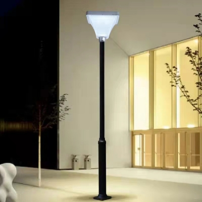 China vende al por mayor 25w luces de camino de jardín con energía solar impermeable al aire libre