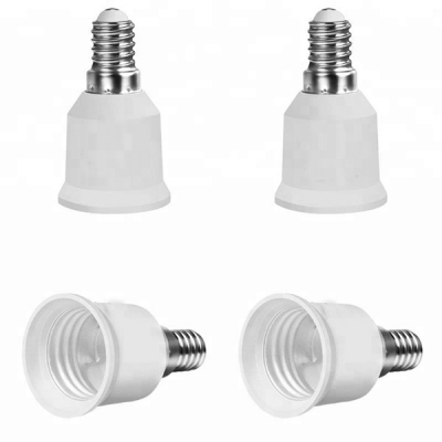 E14 to E27 Adapter Chandelier Bulb Extend Base LED CFL Lamp Adapter