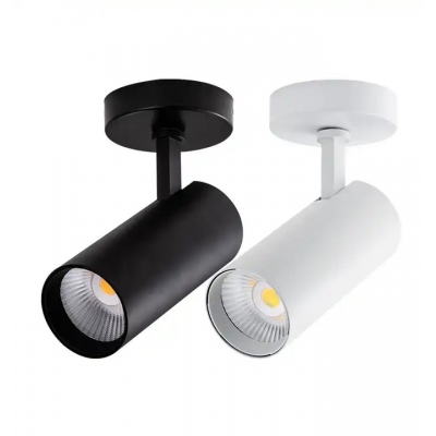Foco de luz LED COB comercial foco de iluminación foco COB foco LED para riel foco LED CRI90 CRI95 foco LED de 20W 30W 40W foco para riel