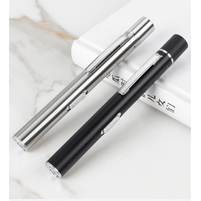 Custom Logo Penlight Medical Nurses Doctor Check Pupil USB C Rechargeable LED Pen Torch Light