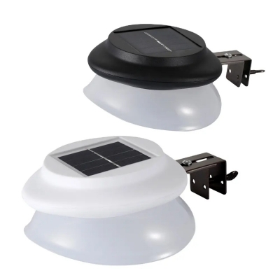Lámpara de jardín con sensor solar para exteriores cerca decorativa de pared luz de pared alimentada por energía solar