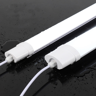 20W 40W 50W 5FT 4FT 2FT IP65 Waterproof Tunnel Tube LED Tri Proof Light for Warehouse Tunnel Parking Lot