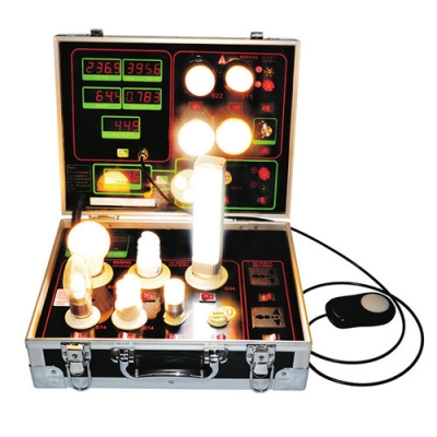Instrumento de prueba de lámpara LED AC DC Lux CCT que analiza el factor de potencia de potencia de voltaje